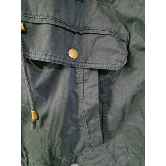 SOULARGE Black Faux Fur Heavy Winter Jacket 2X - Picture 2 of 11